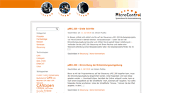 Desktop Screenshot of microcontrol-blog.net